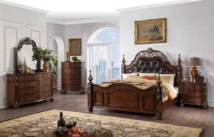 Style Home Furniture – Bedroom  Include  bed - dresser - MIRROROR  NIGHT STAND – B940