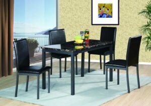 Style Home Furniture – Dining Room Set – D045-BLK/D030