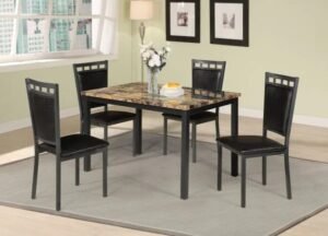 Style Home Furniture – Dining Room Set – D045-BRW/D046
