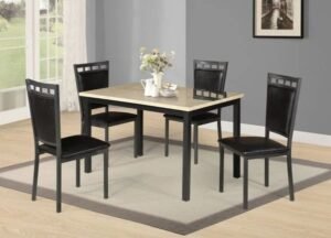 Style Home Furniture – Dining Room Set –  D045-WHT/D046