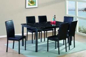 Style Home Furniture – Dining Room Set – D050-BLK/D030