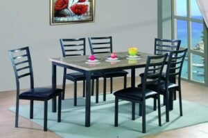 Style Home Furniture – Dining Room Set – D050-WHT