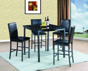 Style Home Furniture – Dining Room Set – D056-BLK/D035