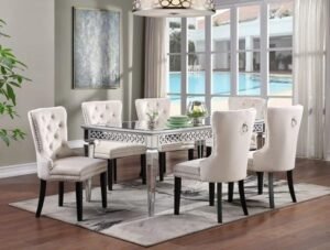 Style Home Furniture – Dining Room Set – D688-T/D6160-CM