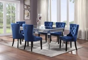 Style Home Furniture – Dining Room Set – D688-T/D6160-RYB