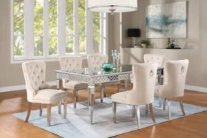 Style Home Furniture – Dining Room Set – D688-T/D6270-CM