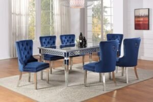 Style Home Furniture – Dining Room Set – D688-T/D6270-RYB