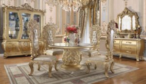 Style Home Furniture – Dining Room Set – 1801-ROUND