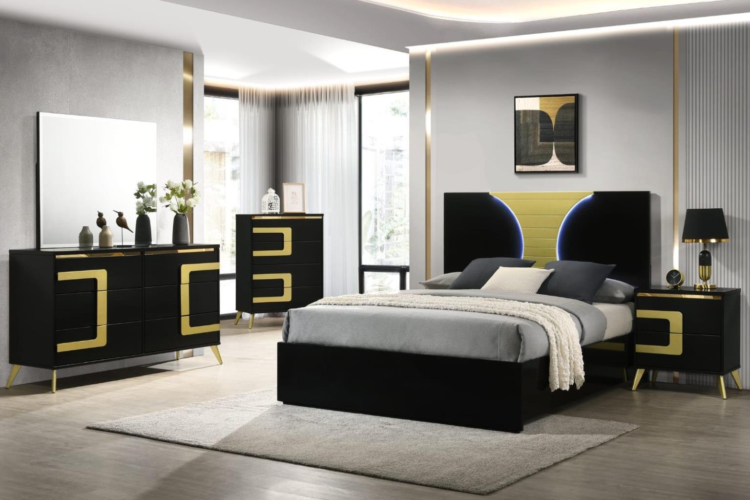Style Home Furniture Bedroom Set-B252
