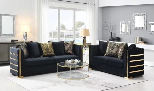Sofa and Loveseat-L841