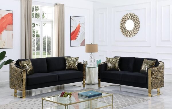 Sofa and Loveseat-L861