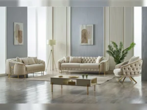 Sofa and Loveseat-101-LUC-LV938-321