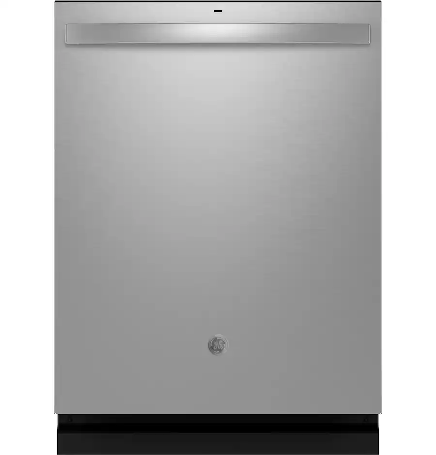 GE - 24" Top Control Built-In Tub Dishwasher with 3rd Rack, Sanitize Cycle and 47 dBA - Stainless Steel - GDT650SYVFS