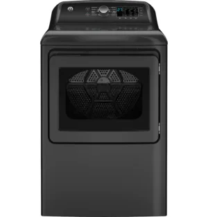 GE - 7.4 Cu. Ft. Electric Dryer with Sensor Dry - Diamond Gray- GTD58EBPVDG