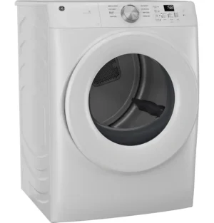 GE - 7.8 Cu. Ft. Stackable Smart Electric Dryer with Sanitize Cycle - White- GFD35ESSYWW