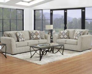 Sofa and Loveseat-L351