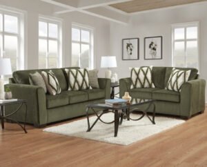 Sofa and Loveseat-L352