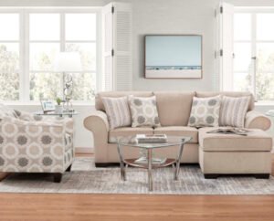 Sofa and Loveseat-L357