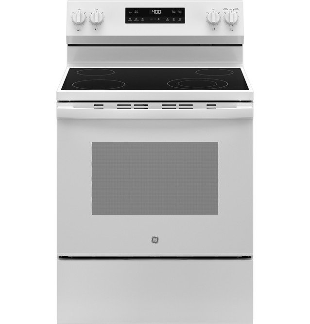 GE® ENERGY STAR® 30" Free-Standing Electric Range - GRF400SVWW