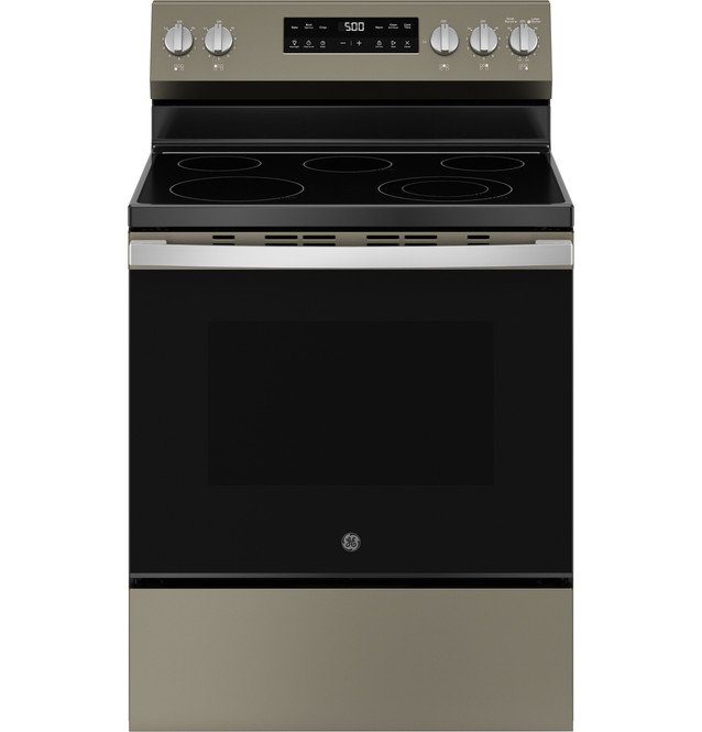 GE® ENERGY STAR® 30" Free-Standing Electric Range with Crisp Mode - GRF500PVES