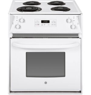 GE® 27" Drop-In Electric Range Model -JM250DTWW