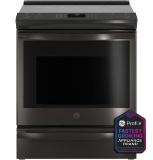 GE Profile™ 30" Smart Slide-In Electric Convection Range with No Preheat Air Fry - PSS93BPTS