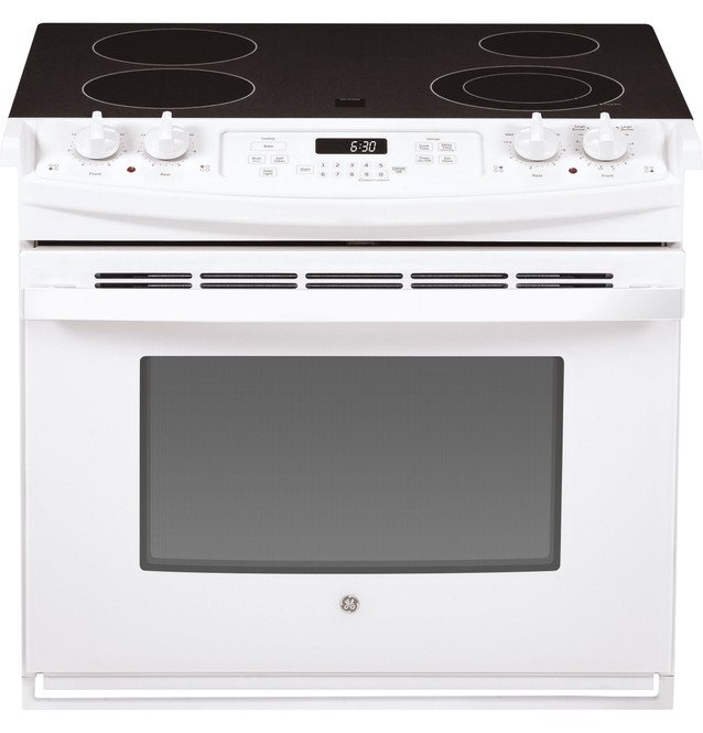 GE 30" Drop-In Electric Range Model -JD630DTWW