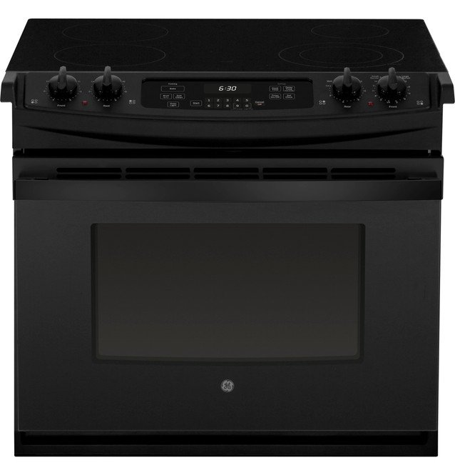 GE 30" Drop-In Electric Range Model -JD630DTBB